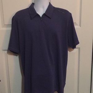 Porsche p500 men polo shirt blue XL genuine